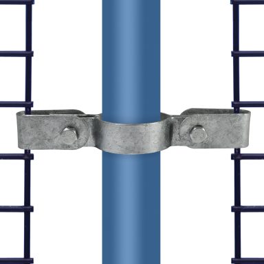 Rohrverbinder aus Stahl Gitterhalter doppelt